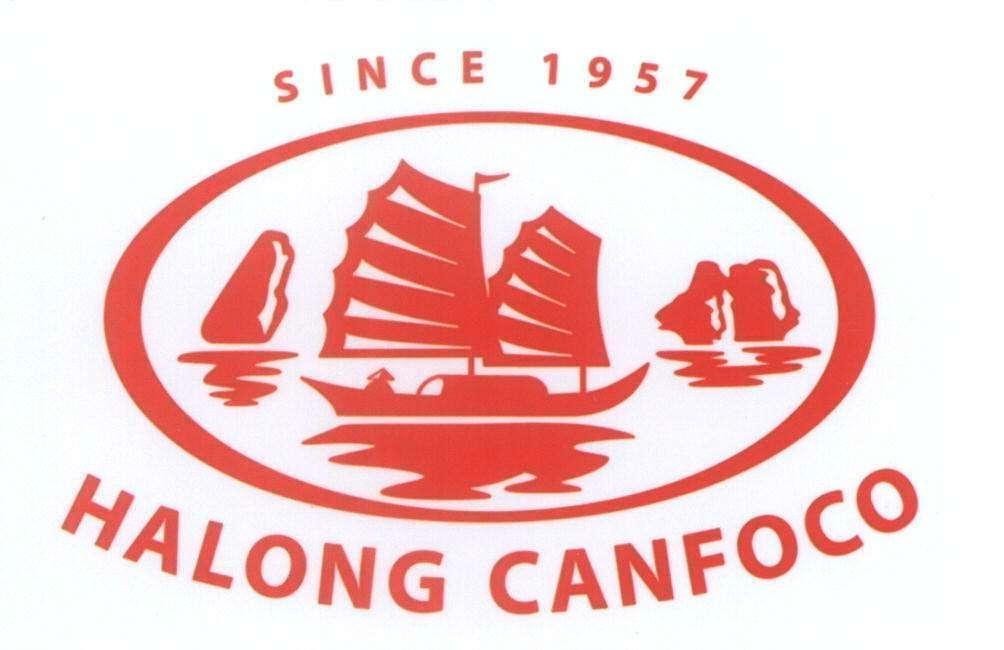 Mẫu nhãn hiệu HALONG CANFOCO SINCE 1957