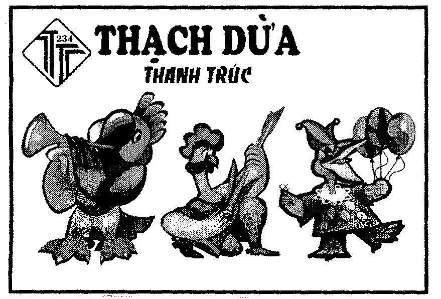 Mẫu nhãn hiệu Thanh Trúc TT234 Thạch dừa