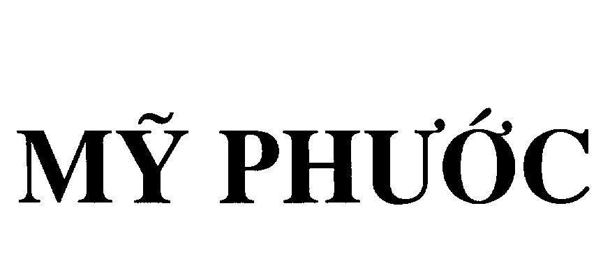 Mẫu nhãn hiệu Mỹ Phước