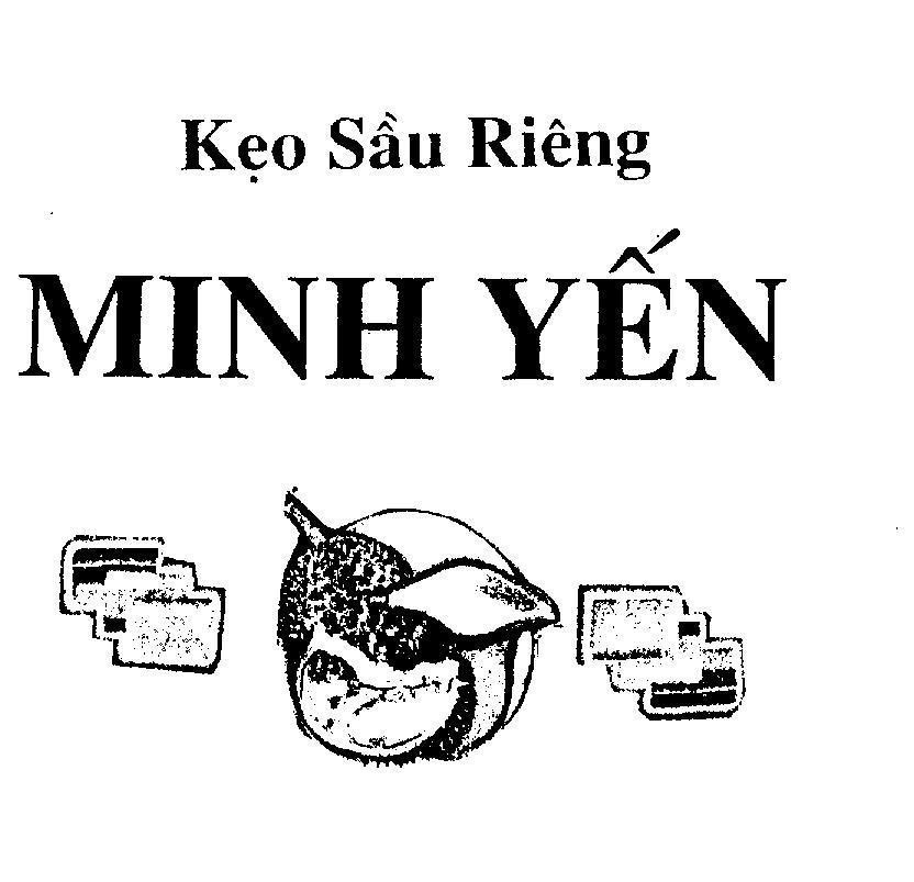 Mẫu nhãn hiệu Minh Yến Kẹo Sầu Riêng