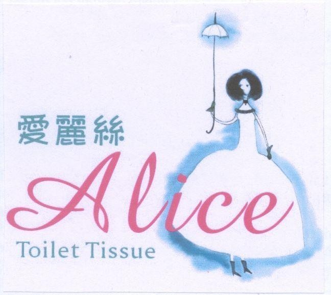 Mẫu nhãn hiệu ALICE TOILET TISSUE