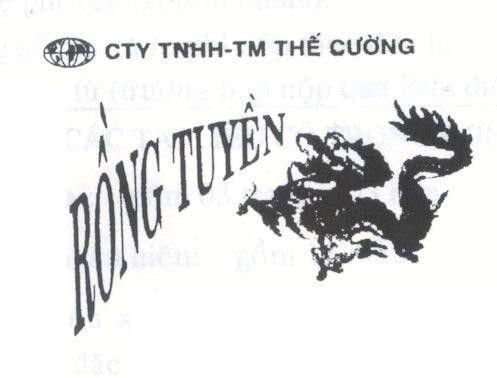 Mẫu nhãn hiệu RồNG TUYềN THế CƯờNG CTY TNHH-TM