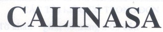 Mẫu nhãn hiệu CALINASA