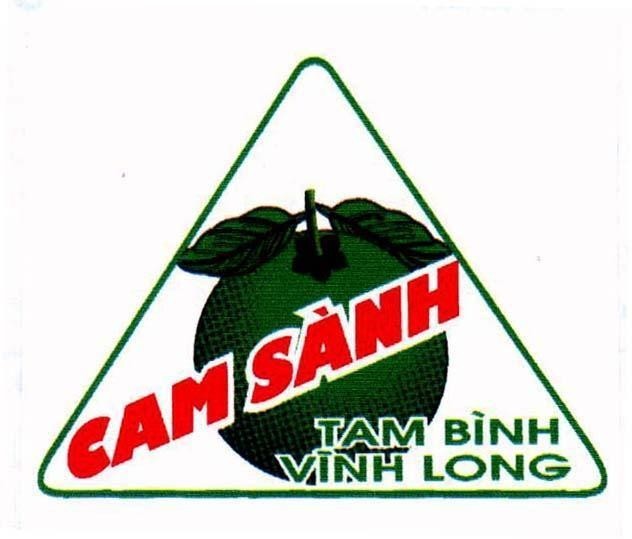 Mẫu nhãn hiệu Tam Bình Vĩnh Long Cam Sành