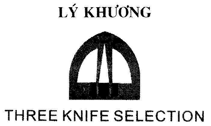 Mẫu nhãn hiệu Lý Khương THREE KNIFE SELECTION