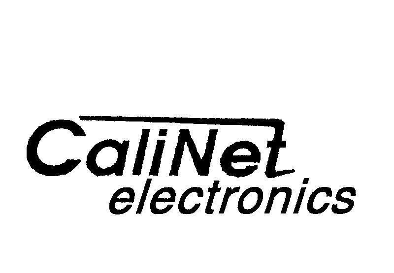 Mẫu nhãn hiệu CALINET ELECTRONICS