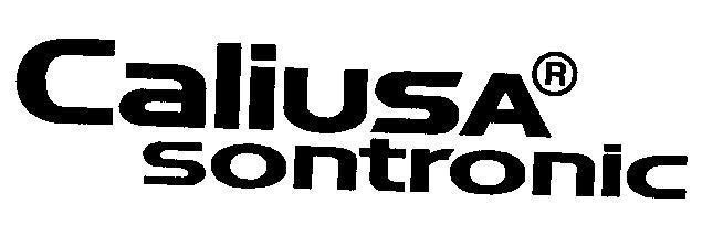 Mẫu nhãn hiệu CALIUSA SONTRONIC