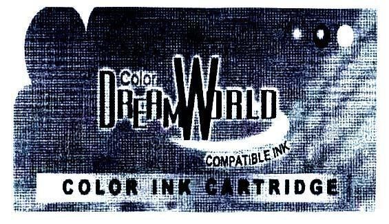 Mẫu nhãn hiệu COLOR DREAM WORLD COMPATIBLE INK COLOR INK CARTRIGE