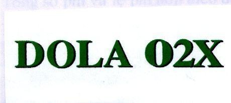 Mẫu nhãn hiệu DOLA 02X
