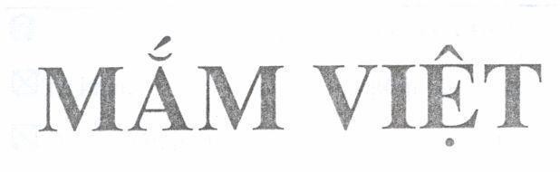 Mẫu nhãn hiệu Mắm Việt