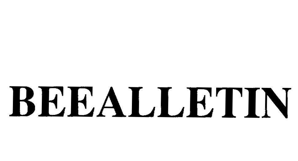 Mẫu nhãn hiệu BEEALLETIN