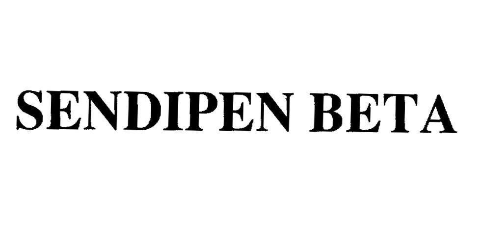 Mẫu nhãn hiệu SENDIPEN BETA