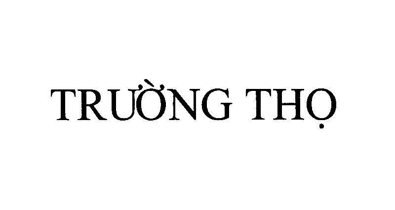 Mẫu nhãn hiệu TRƯờNG THọ