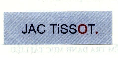 Mẫu nhãn hiệu JAC TISSOT