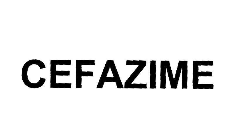Mẫu nhãn hiệu CEFAZIME