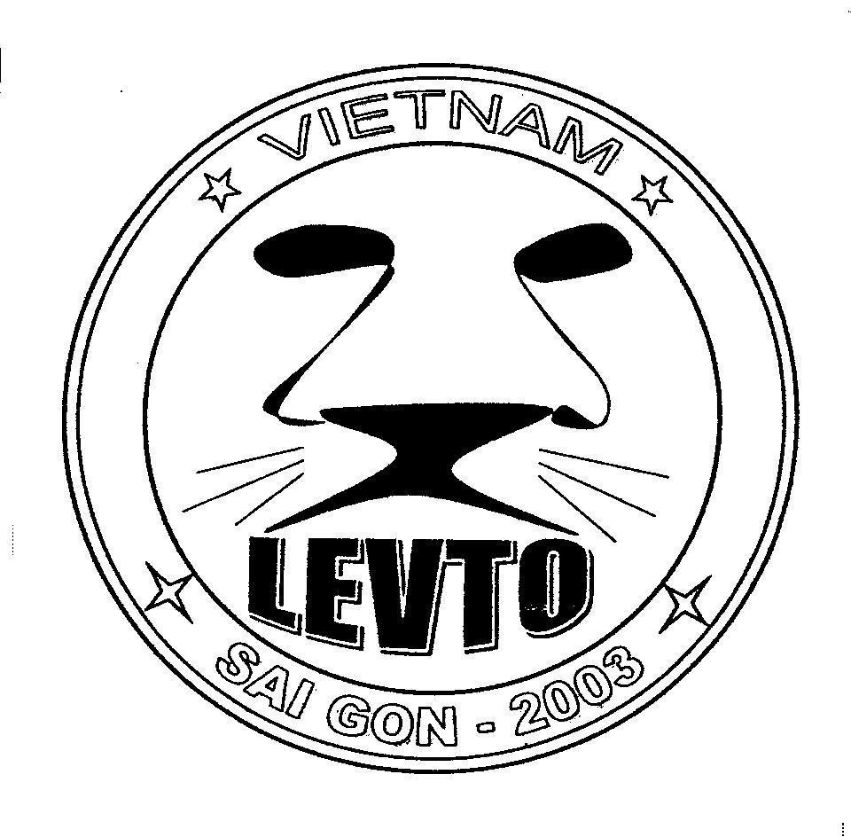 Mẫu nhãn hiệu LEVTO VIET NAM SAI GON - 2003
