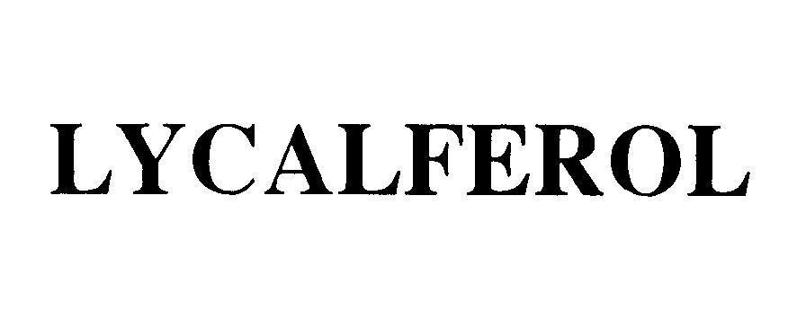 Mẫu nhãn hiệu LYCALFEROL