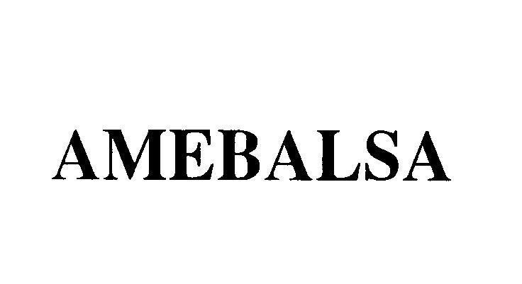 Mẫu nhãn hiệu AMEBALSA