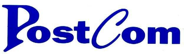 Mẫu nhãn hiệu POSTCOM