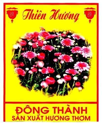 Mẫu nhãn hiệu Thiên Hương Đông Thành Sản Xuất Hương Thơm