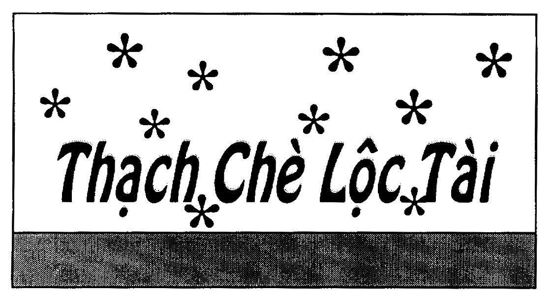 Mẫu nhãn hiệu LộC TàI THạCH CHè