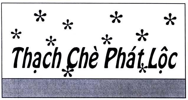 Mẫu nhãn hiệu PHáT LộC THạCH CHè