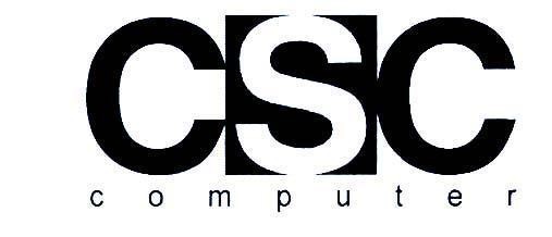 Mẫu nhãn hiệu CSC COMPUTER