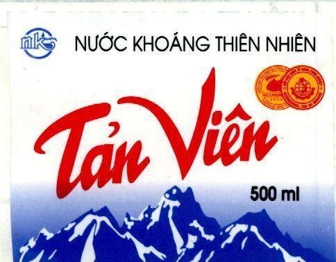 Mẫu nhãn hiệu NK TảN VIÊN NUOC KHOANG THIEN NHIEN500 ML