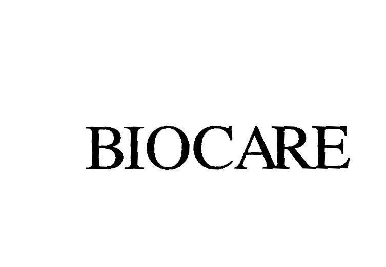 Mẫu nhãn hiệu BIOCARE