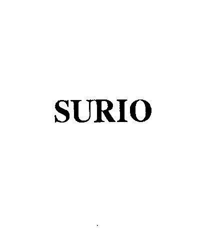 Mẫu nhãn hiệu SURIO