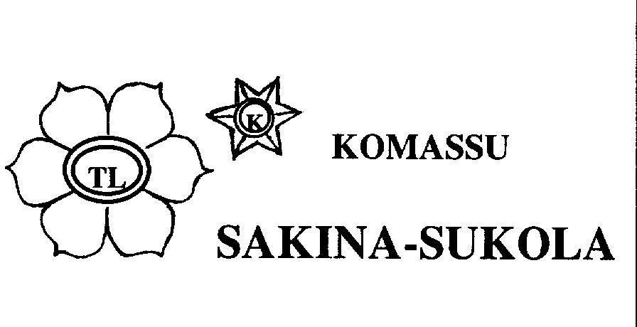 Mẫu nhãn hiệu KOMASSU TL K SAKINA-SUKOLA