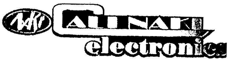 Mẫu nhãn hiệu CALINAKI NAKI ELECTRONICS