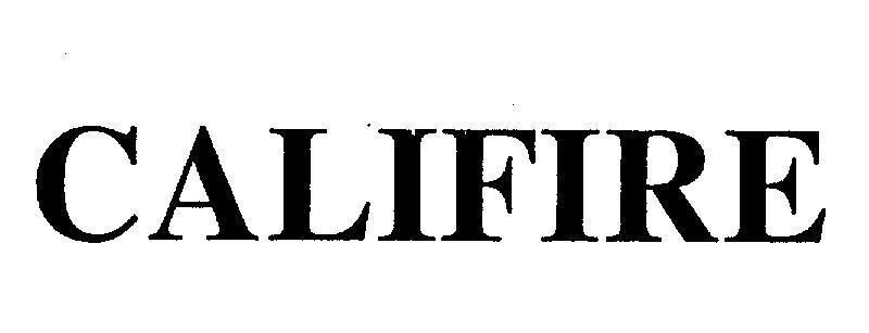 Mẫu nhãn hiệu CALIFIRE