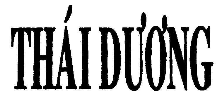 Mẫu nhãn hiệu THáI DƯƠNG