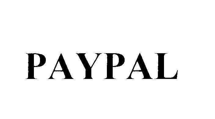 Mẫu nhãn hiệu PAYPAL