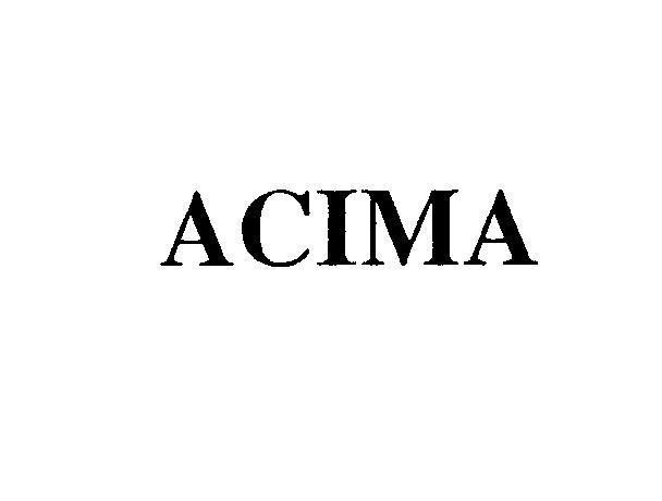 Mẫu nhãn hiệu ACIMA