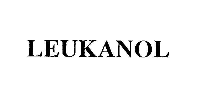 Mẫu nhãn hiệu LEUKANOL