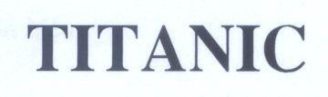 Mẫu nhãn hiệu TITANIC