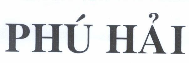 Mẫu nhãn hiệu Phú Hải