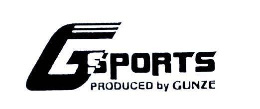 Mẫu nhãn hiệu G SPORTS GUNZE PRODUCED BY