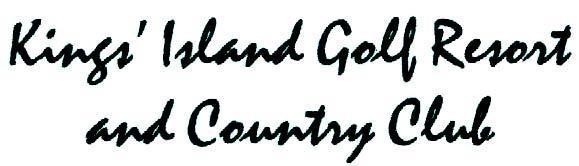 Mẫu nhãn hiệu KINGS' ISLAND GOLF RESOST AND COUNTRY CLUB