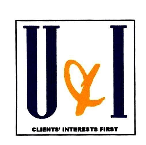 Mẫu nhãn hiệu U&I CLIENTS' INTERESTS FIRST