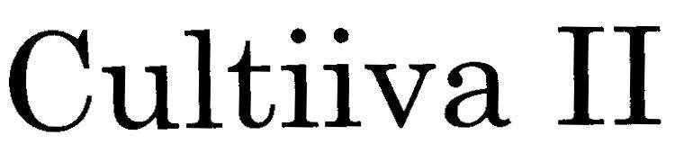 Mẫu nhãn hiệu CULTIIVA II