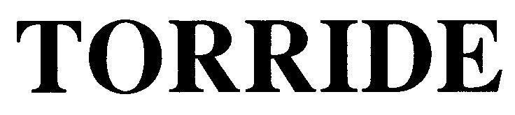 Mẫu nhãn hiệu TORRIDE