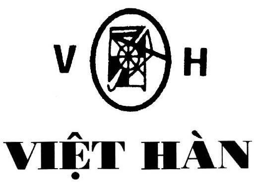 Mẫu nhãn hiệu V H Việt Hàn