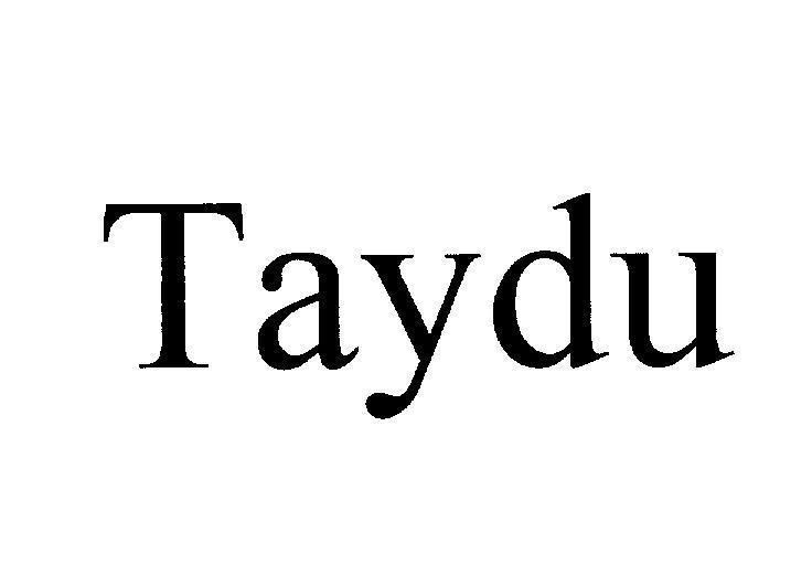 Mẫu nhãn hiệu TAYDU