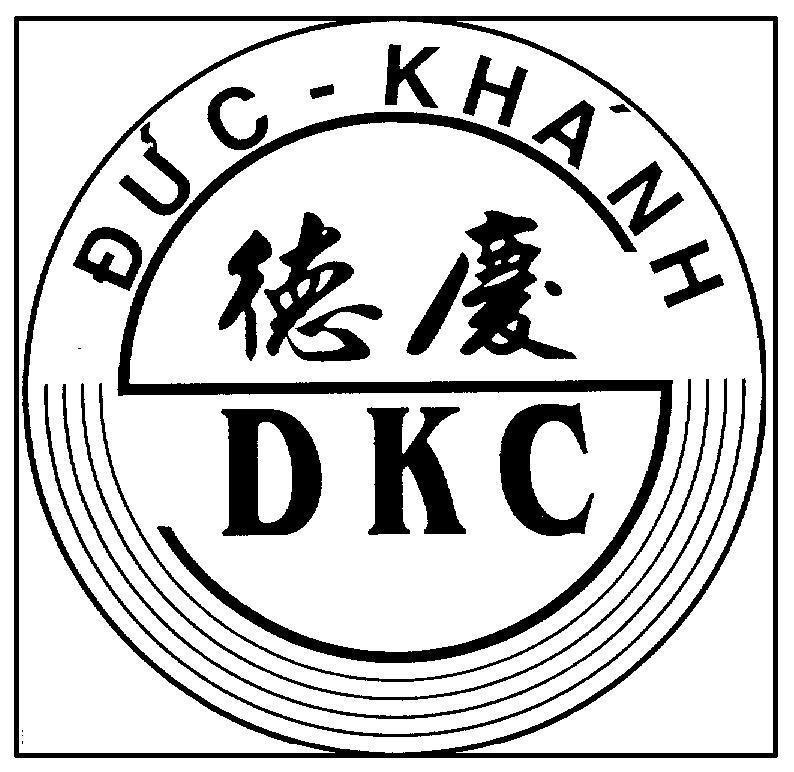 Mẫu nhãn hiệu Đức Khánh DKC
