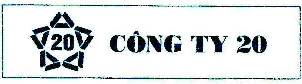 Mẫu nhãn hiệu 20 CÔNG TY 20