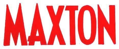 Mẫu nhãn hiệu MAXTON