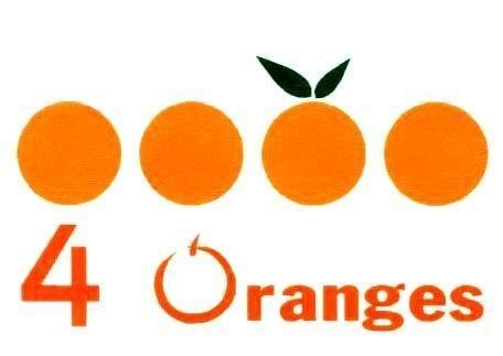 Mẫu nhãn hiệu 4 ORANGES